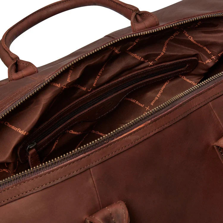 Sac de Week-end en Cuir - The Chesterfield Brand Portsmouth Marron