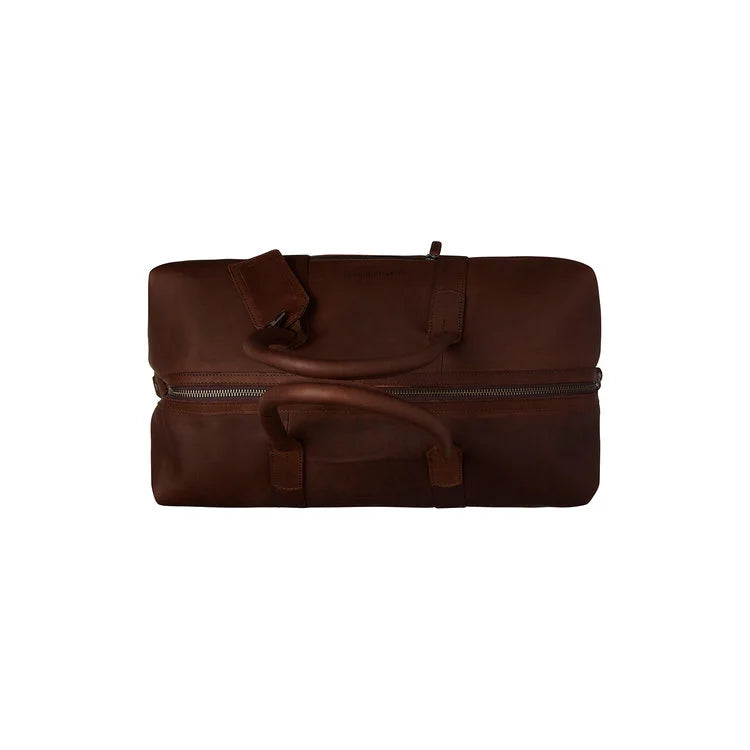 Sac de Week-end en Cuir - The Chesterfield Brand Portsmouth Marron