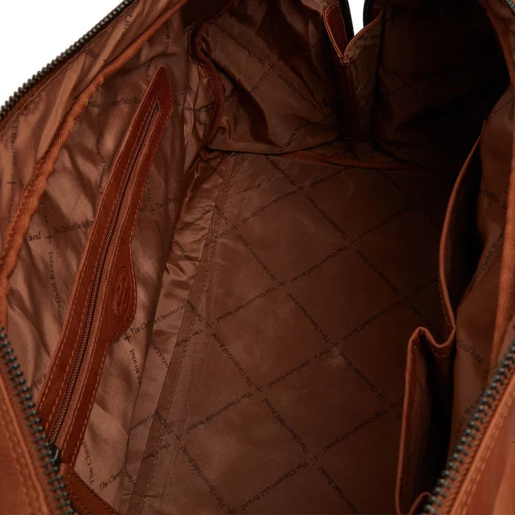 Sac de week-end en cuir - The Chesterfield Brand Melbourne Cognac