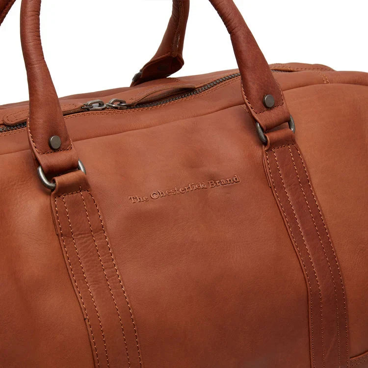 Sac de week-end en cuir - The Chesterfield Brand Melbourne Cognac