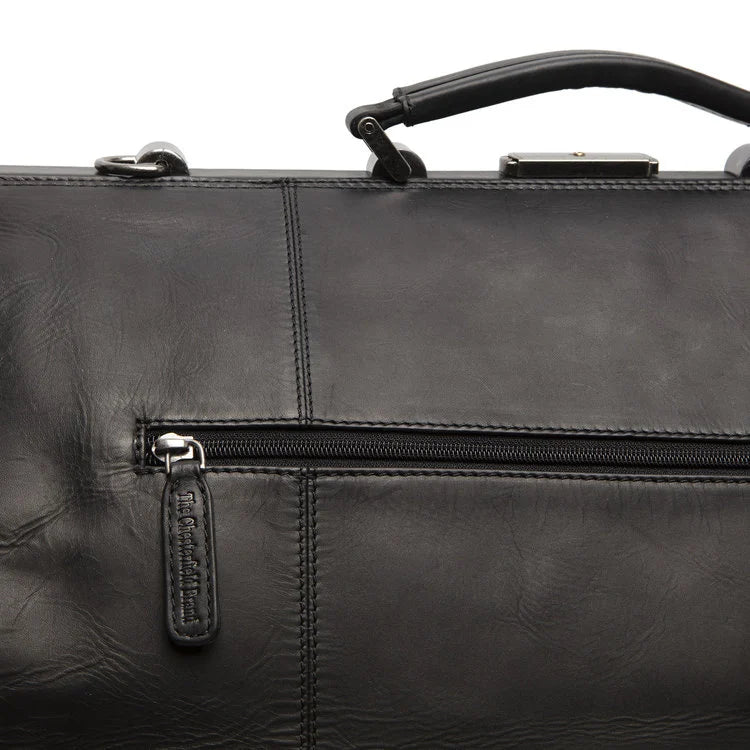 Weekend Bag en Cuir - The Chesterfield Brand Corfu Noir