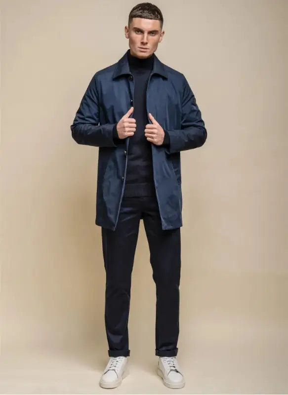 Manteau Cavani Barracuda – Bleu marine - mantel