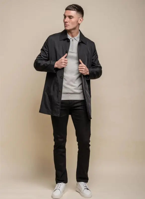 Manteau Cavani Barracuda – Noir - mantel