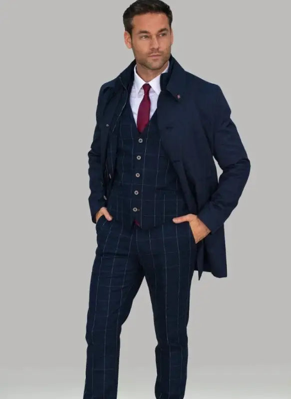 Manteau Mac Cavani Brando – Bleu marine - mantel