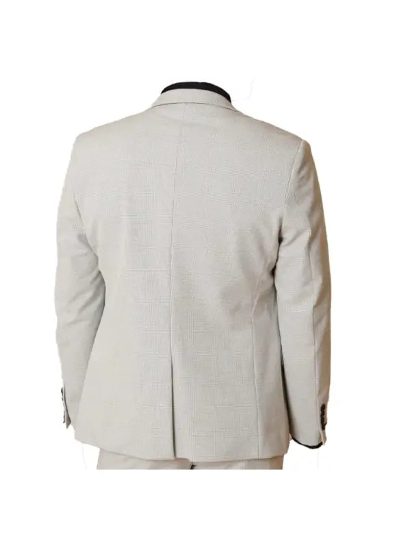 Marc Darcy - Blazer à carreaux Blanc Bromley Pierre
