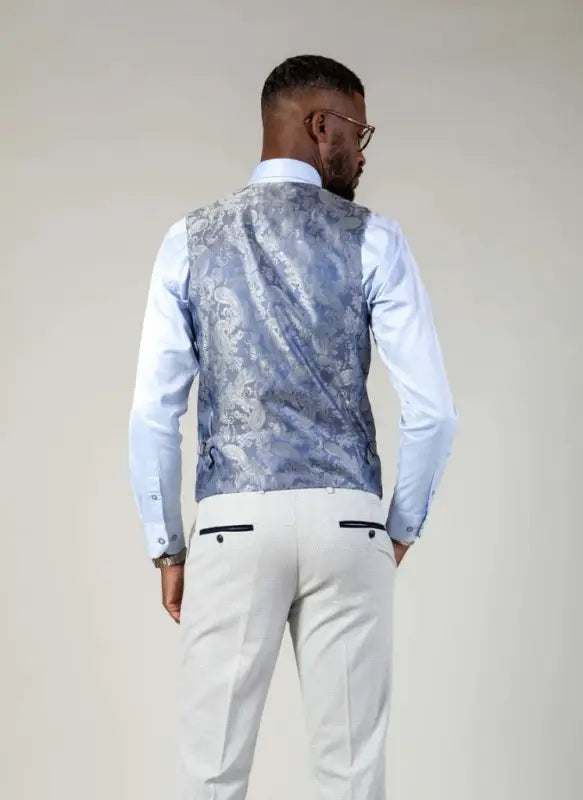 Marc-Darcy-Gilet-à-Motif-Carreaux-Blanc-Bromley-Pierre