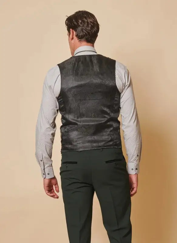 Marc-Darcy-Gilet-à-Motif-Carreaux-Bromley-Vert-Olive