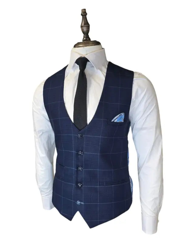 Marc Darcy - Gilet Edison Bleu Marine - Gilet