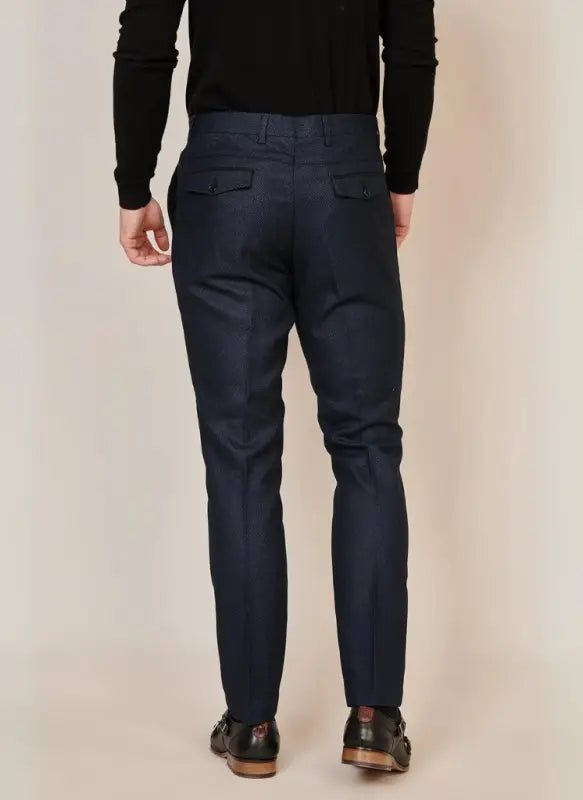 Marc Darcy - Pantalon Bleu Marine Callum