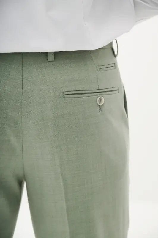 Marc Darcy – Pantalon Finley Vert Mousse - Pantalon