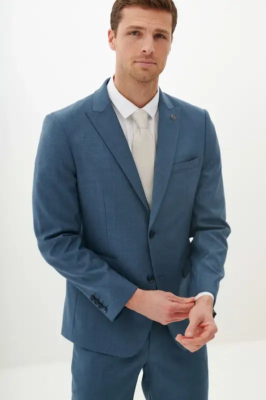 Marc Darcy – Veste Finley Bleu Canard - Colbert