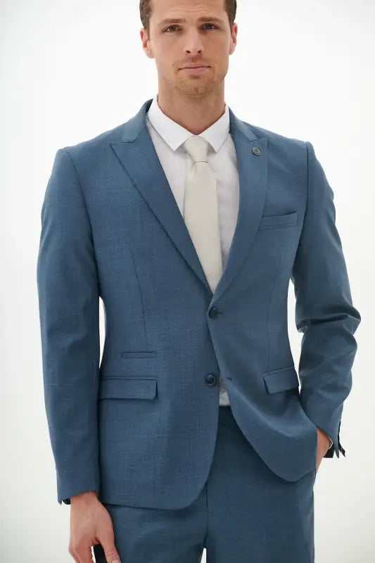 Marc Darcy – Veste Finley Bleu Canard - Colbert