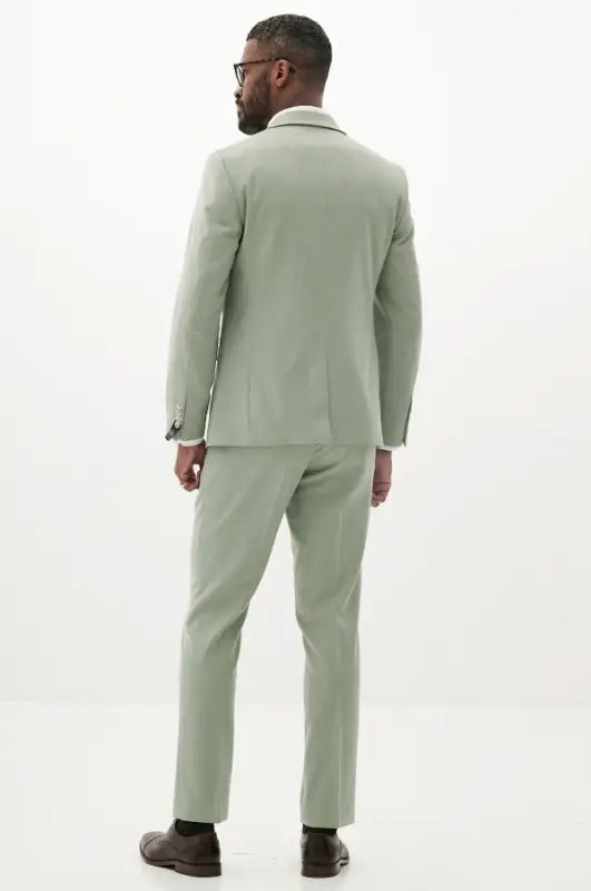 Marc Darcy – Veste Finley Vert Mousse - Colbert