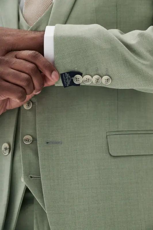Marc Darcy – Veste Finley Vert Mousse - Colbert