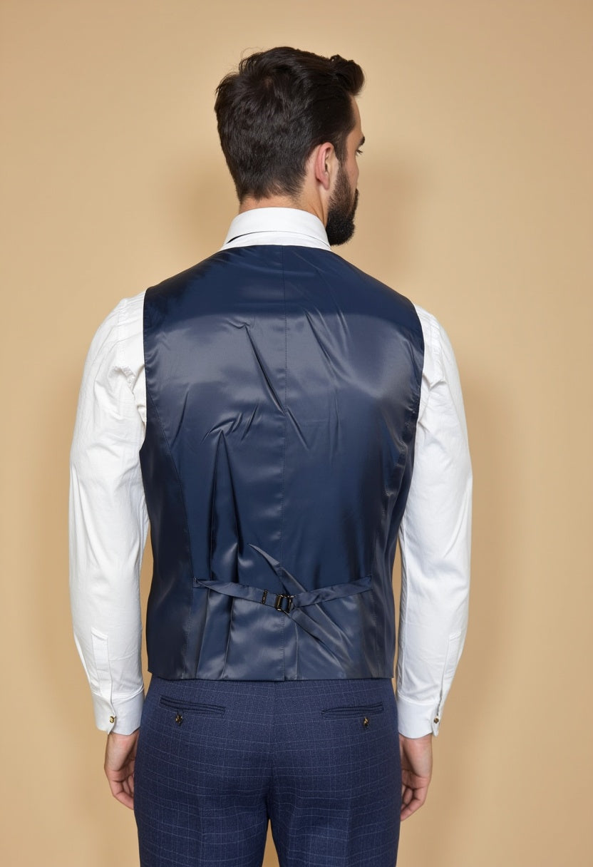 CASTLESON - Gilet Phantom Bleu Marine