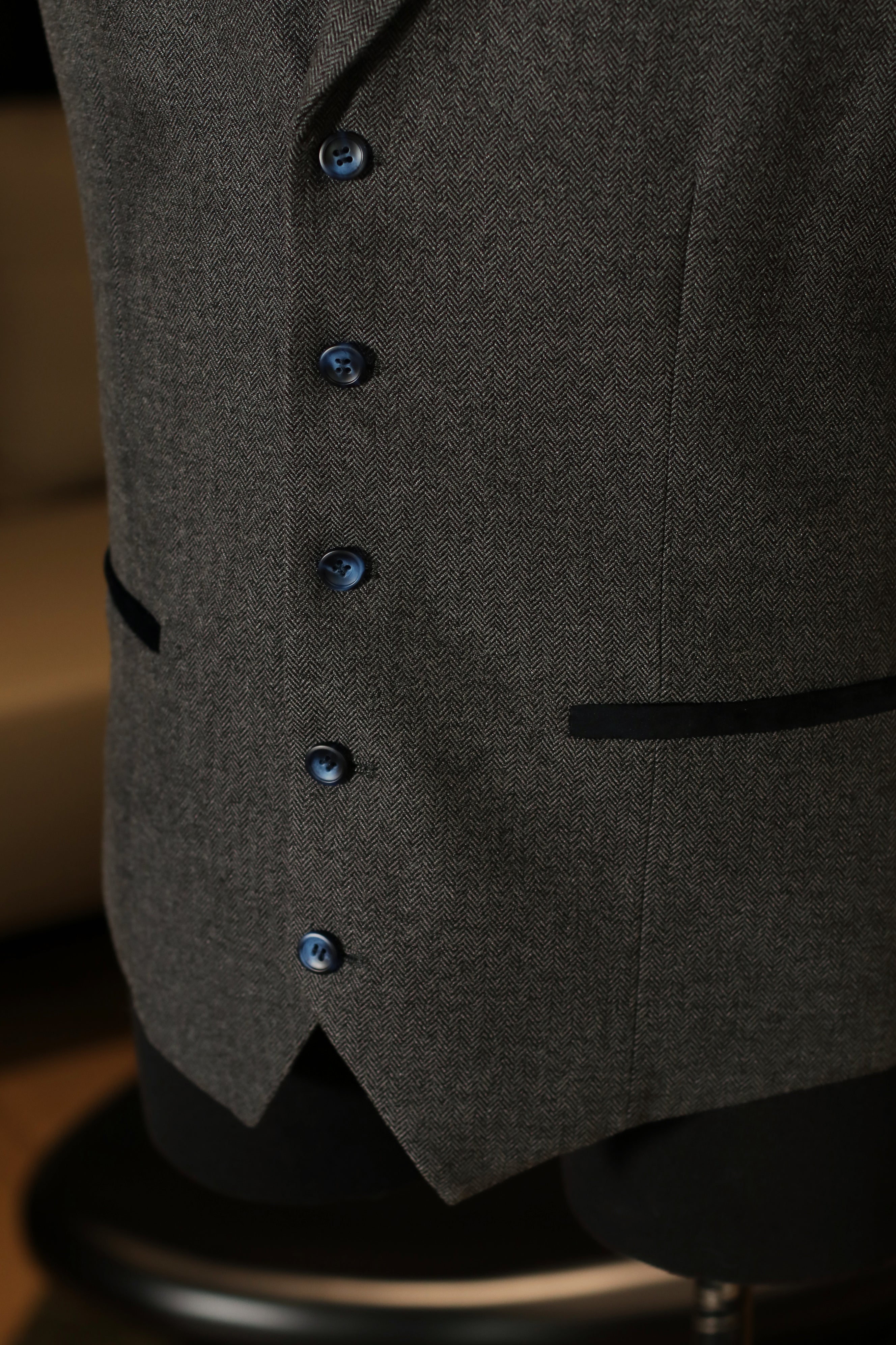 CASTLESON Chief - Costume trois pièces Gris