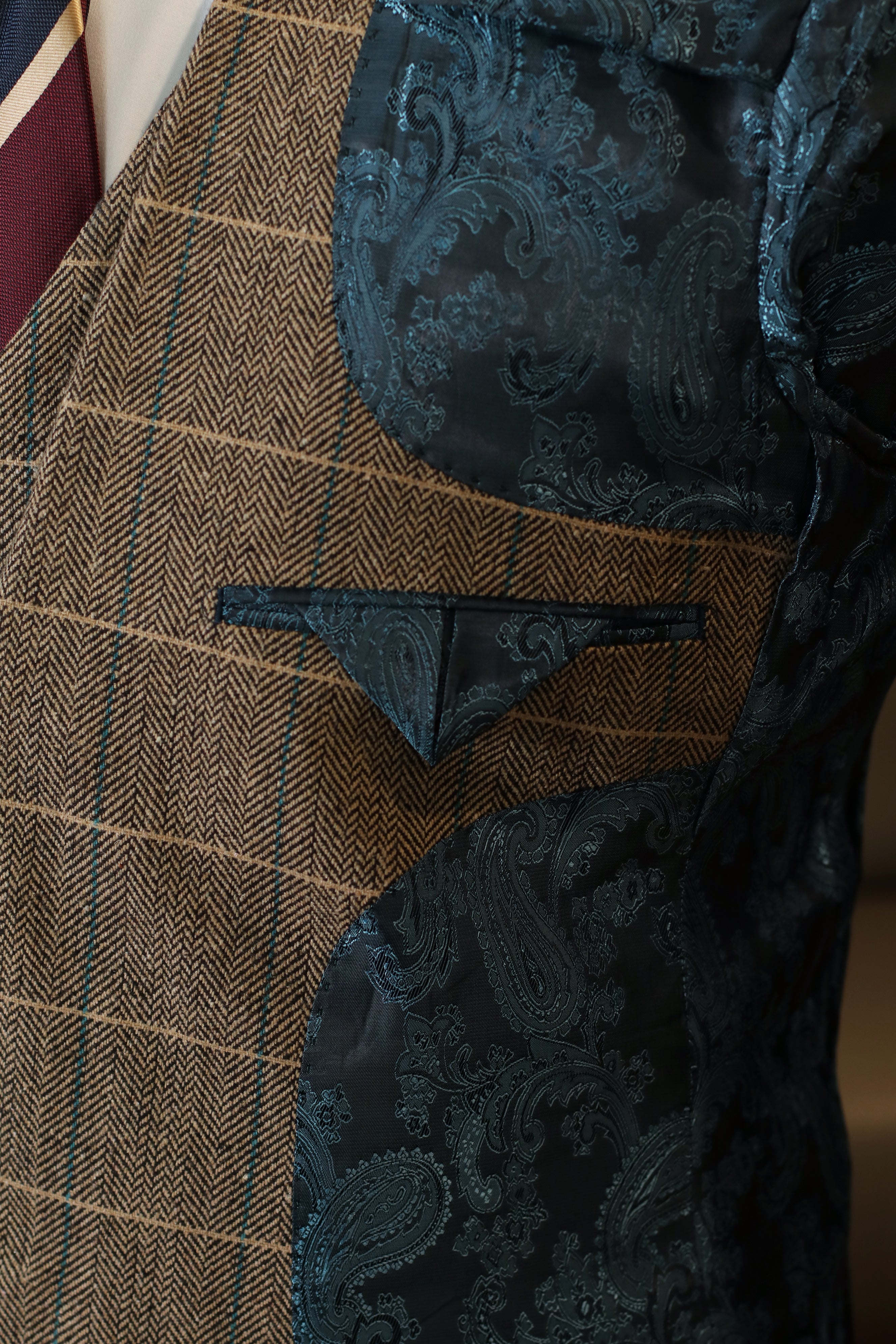 CASTLESON Baron - Costume trois pièces Brun