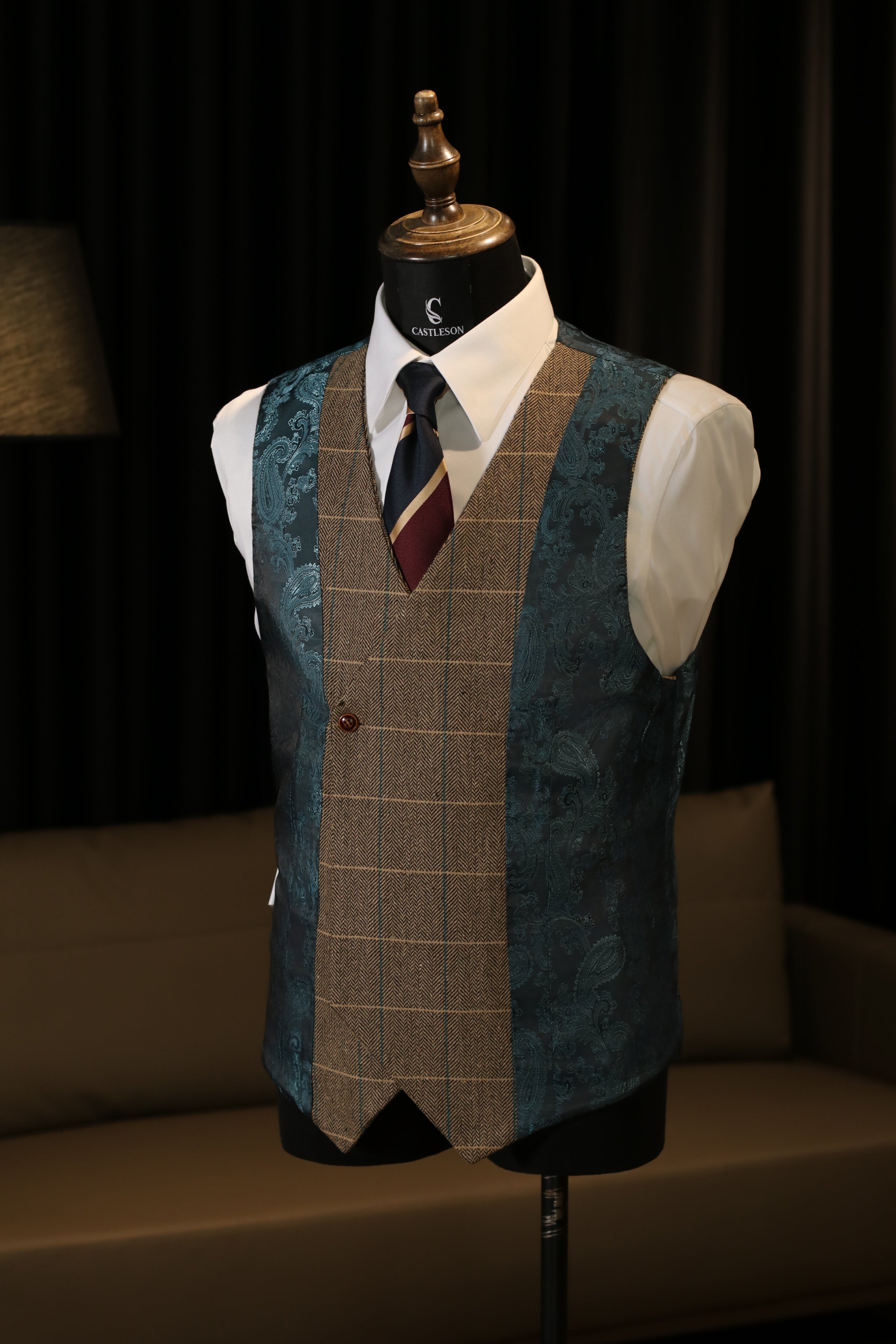 CASTLESON Baron - Costume trois pièces Brun