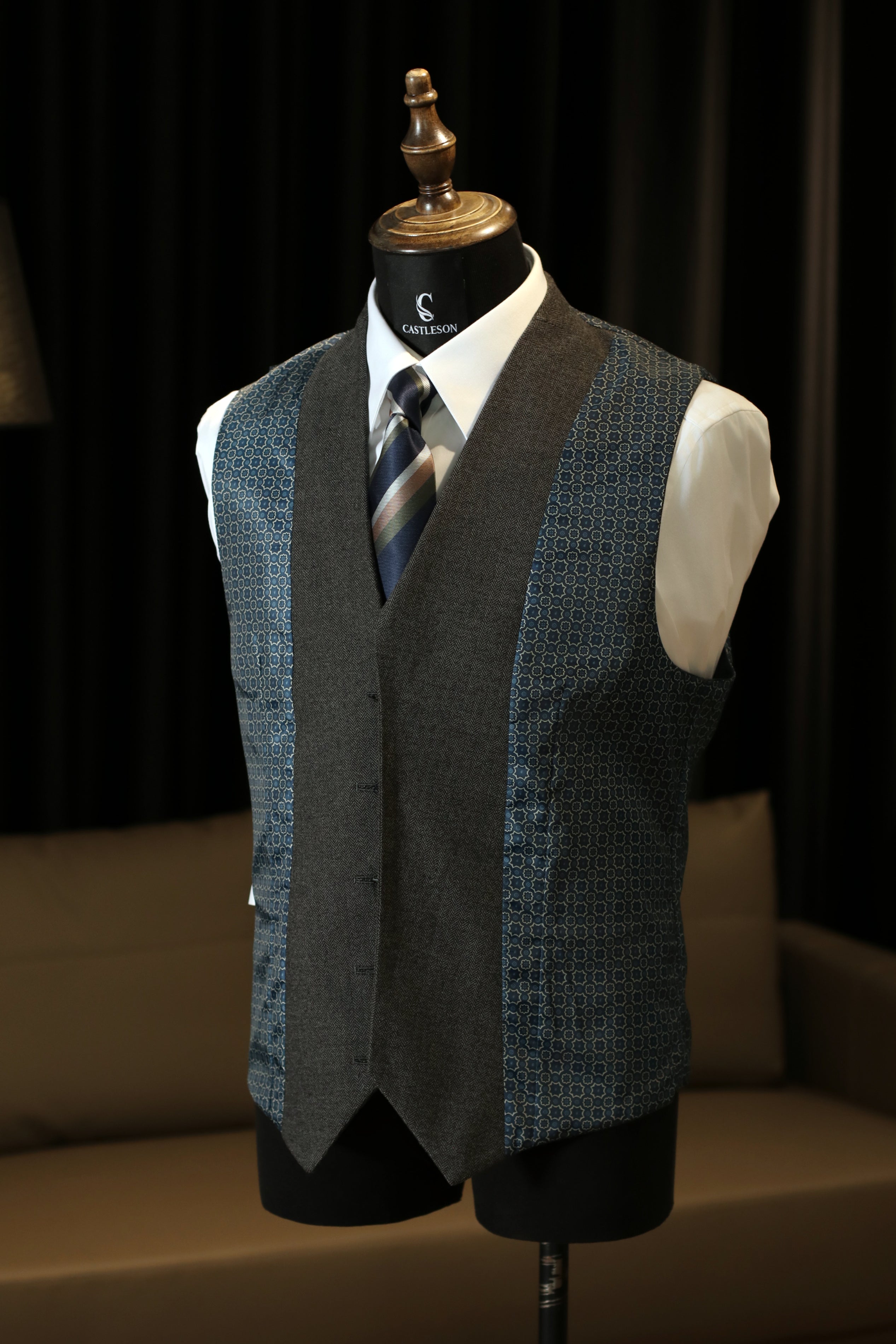 CASTLESON Chief - Costume trois pièces Gris