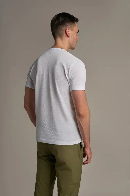 T-shirt Cavani Byron blanc - Polo