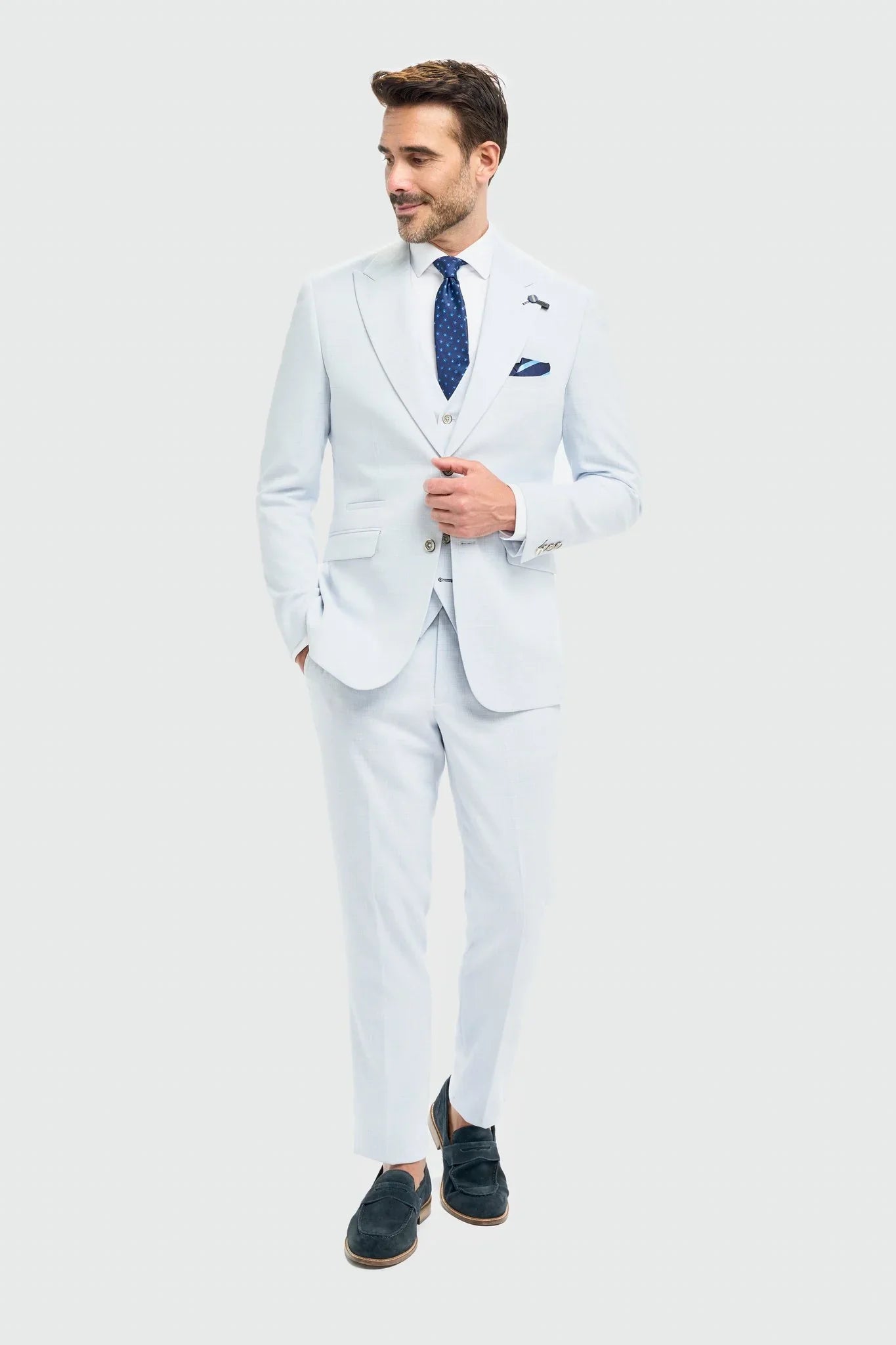 Costume trois pièces homme - Cavani Tropez Ciel