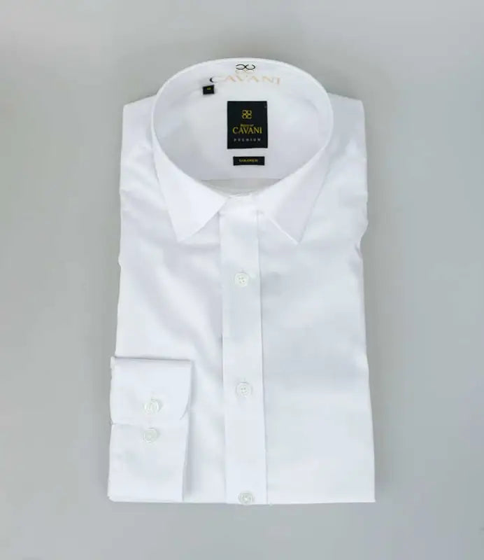 Chemise homme slim fit blanche - Cavani