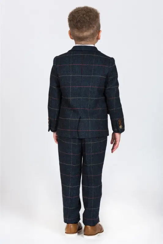 Costume 3 pièces tweed pour enfants Eton - Marc Darcy