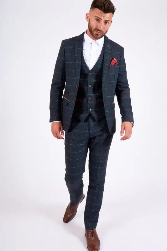 Costume trois pièces homme Tweed Eton - Marc Darcy