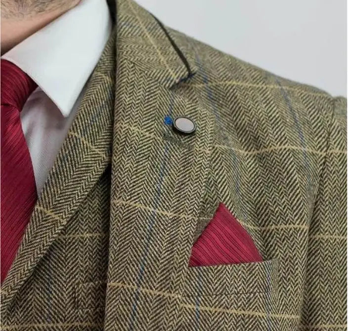 Costume trois pièces Peaky Blinders - coloris marron