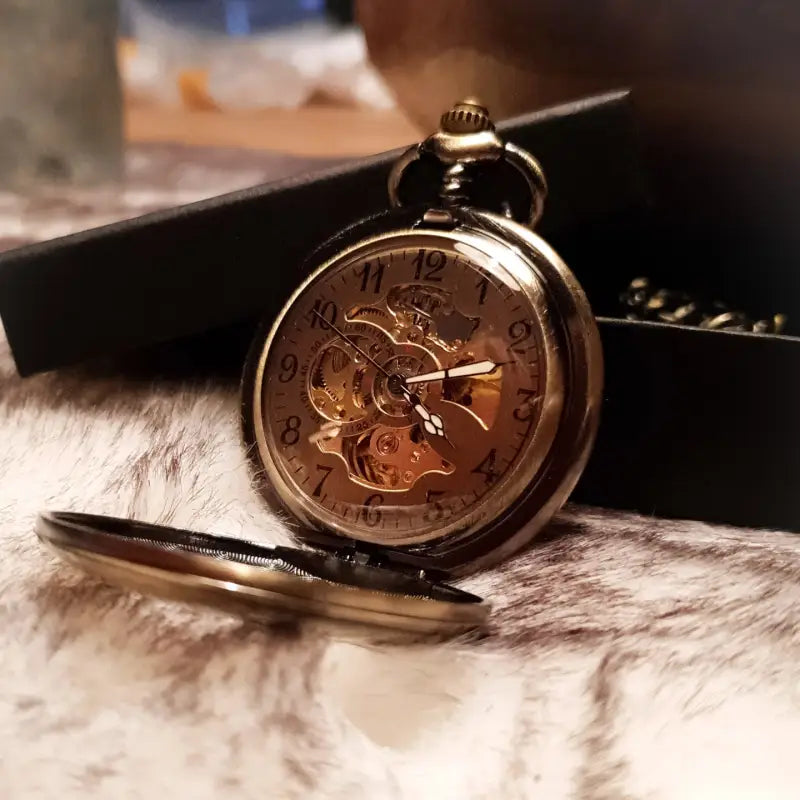 Montre à gousset vintage à remontage automatique
