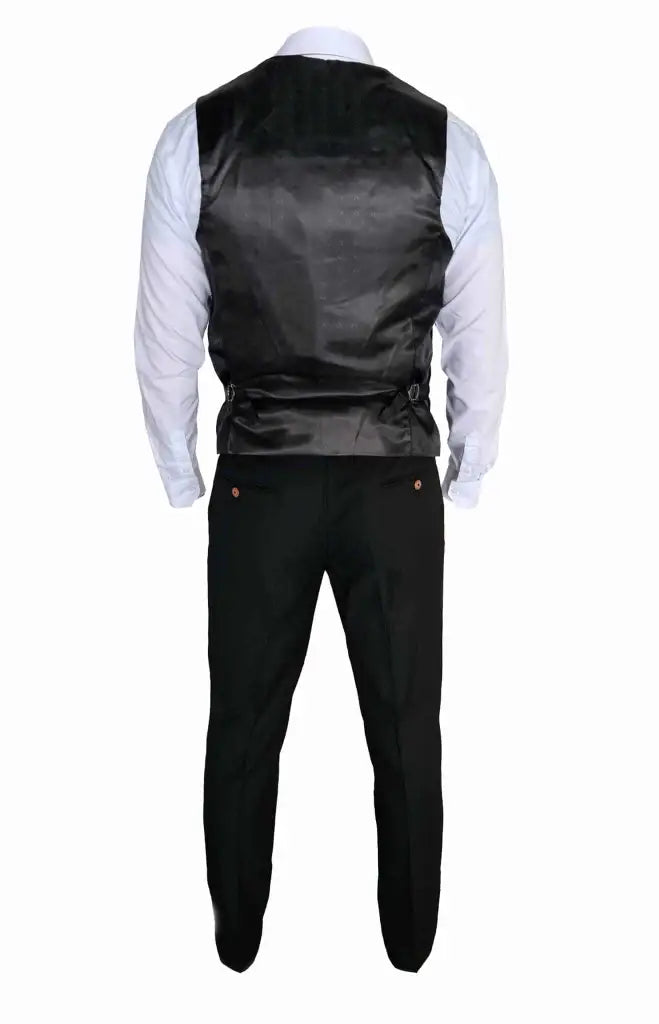 Costume noir - Max single breasted - Costume pour hommes 3